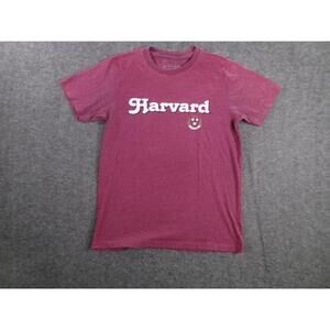 Harvard Shirt Youth Large Maroon Collegiate University Crest Academic Ivy League